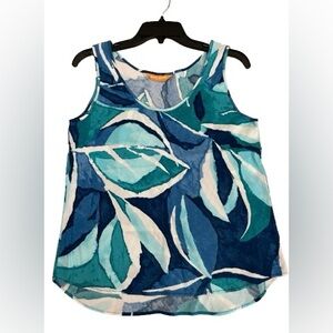 Jams World Honolulu Sleeveless Top Bay Leaf Size S